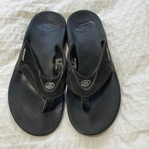 Black Reef Flip Flops